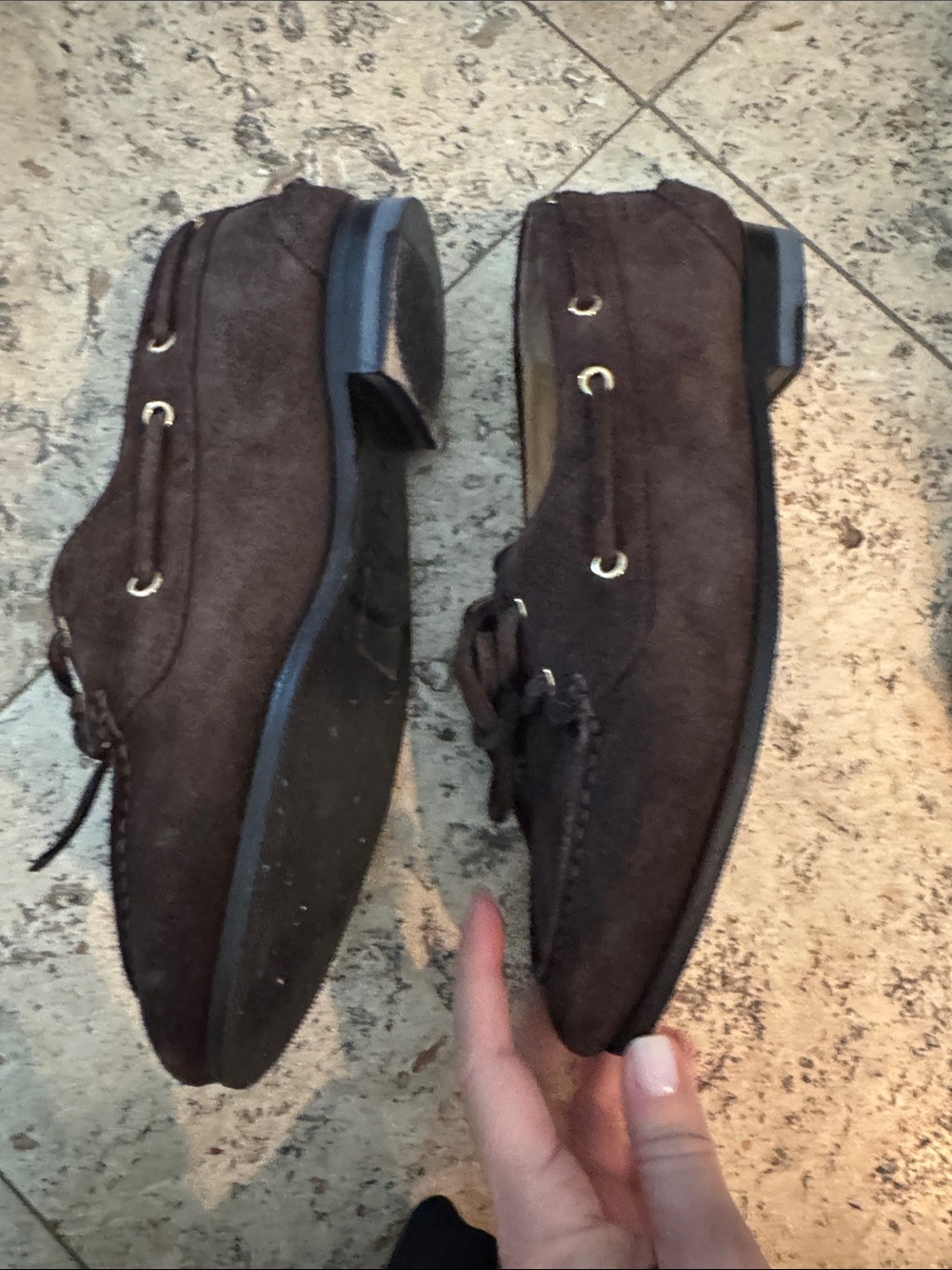 Bally women’s chocolate brown shoes View 2